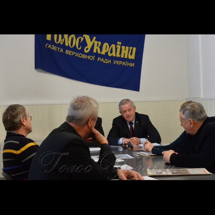 19 січня 2018 голова Партії промисловців і підприємців України Анатолій Кінах у редакції «Голосу України».